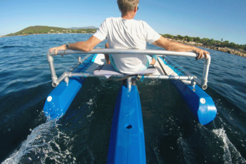 Bateau électrique ECOP Prao 5,20 m 1200 W Batterie 50 Ah