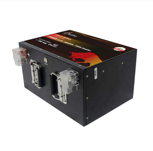 Batterie lithium 12,8V 310Ah LiFePO4 sous siège camping-car