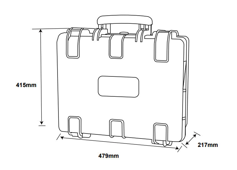 Batterie au lithium LiFePO4 38,4 V 100 Ah (3840 Wh) étanche (livraison sous 45 jours)