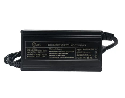 Chargeur Lithium 12V 10A LiFePO4 pour Solaire et Camping-car