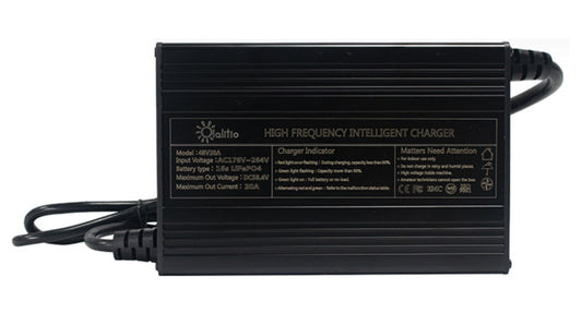 Chargeur Lithium 48V 20A LiFePO4 58,4V Énergie solaire et stockage