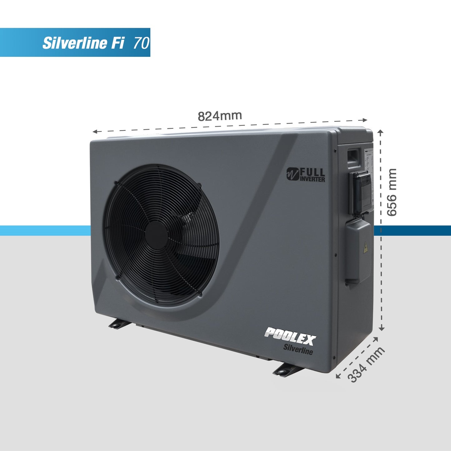 Pompe à chaleur Poolex Silverline Fi Full Inverter 70