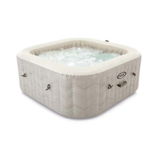 Spa Gonflable Intex PureSpa Chevron Deluxe 4 Places