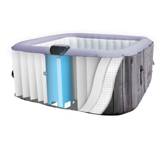 Spa gonflable AQUAMAR P6002 4 à 6 places