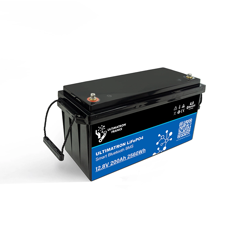 Batterie au lithium LiFePO4 PRO 12,8 V 200 Ah avec Bluetooth