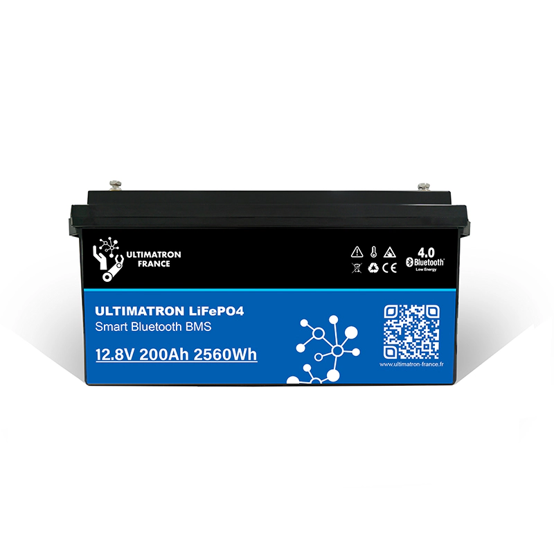 Batterie au lithium LiFePO4 PRO 12,8 V 200 Ah avec Bluetooth