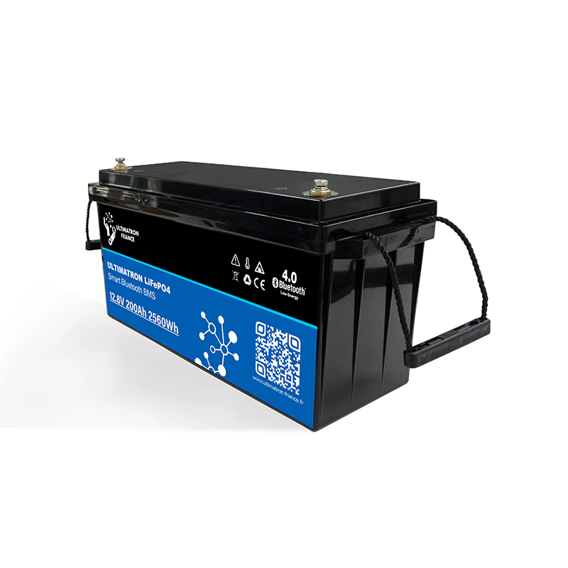 Batterie au lithium LiFePO4 PRO 12,8 V 200 Ah avec Bluetooth