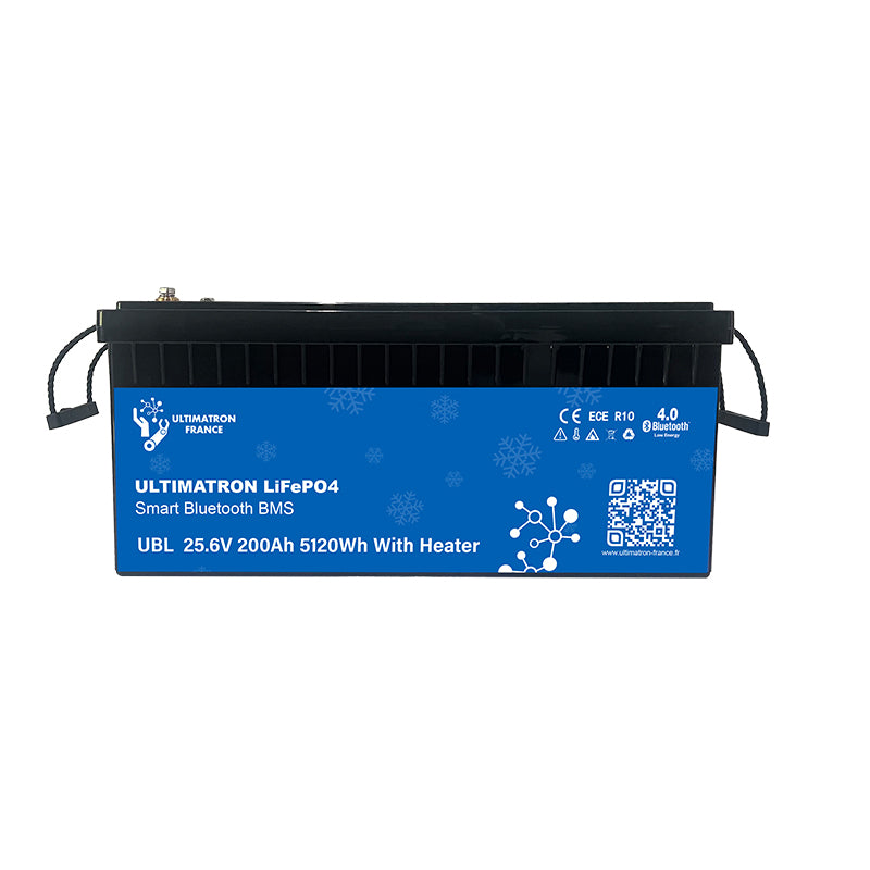 Batterie LiFePO4 Ultimatron 24 V 200 Ah avec chauffage