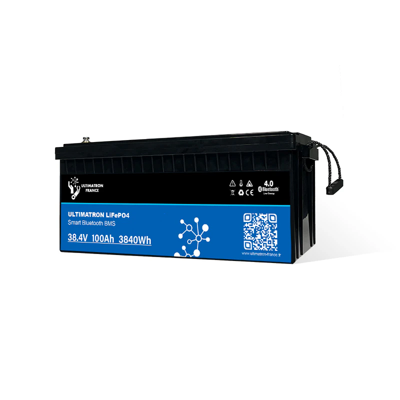 Batterie au lithium Ultimatron 36 V 100 Ah avec BMS Bluetooth