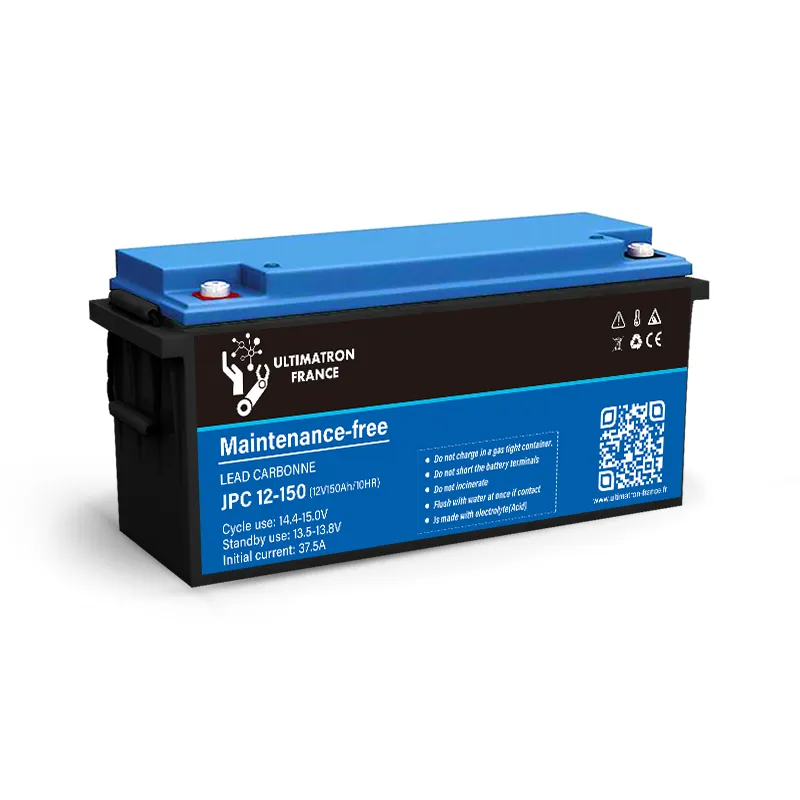 Batterie au plomb-carbone 12 V à décharge profonde de 150 Ah