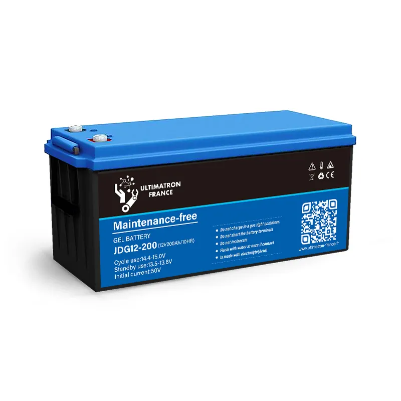 Batterie gel à décharge profonde ULTIMATRON 200 Ah 12 V