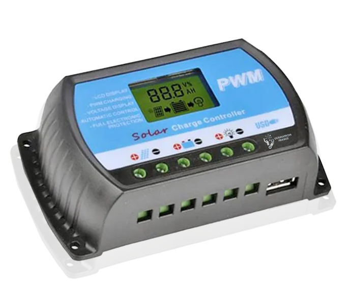Contrôleur de charge solaire PWM d'une capacité de 10 A