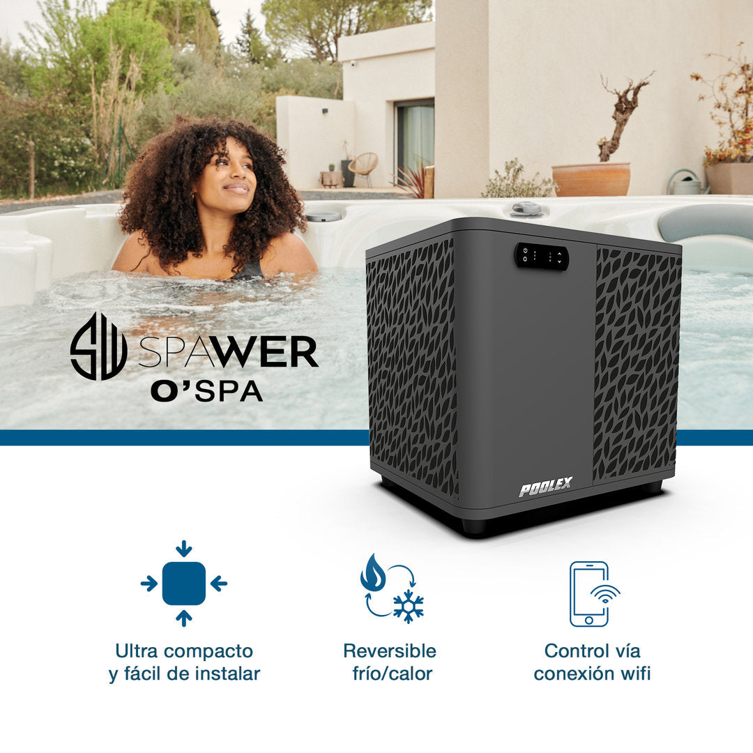 Pompe à chaleur spa Poolex O'Spa 3 kW chaud/froid