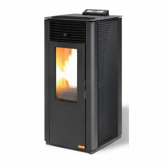 Poêle à granulés hydro Confortis 15 kW noir