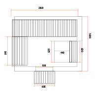 Sauna vapeur extérieur Gaïa Bella