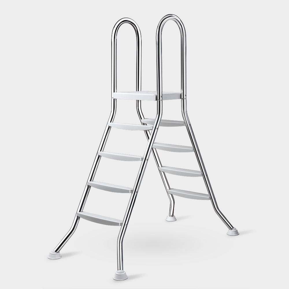 Piscine acier forme huit 4,70m kit complet avec filtre sable