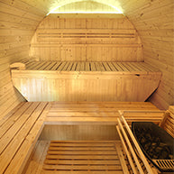 Sauna vapeur extérieur Gaïa Luna