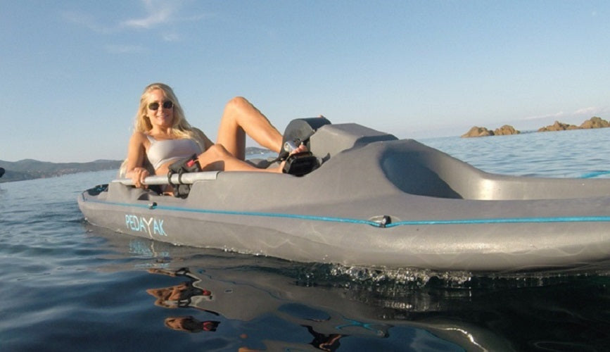 PEDAYAK kayak à pédales mains libres, rapide et maniable