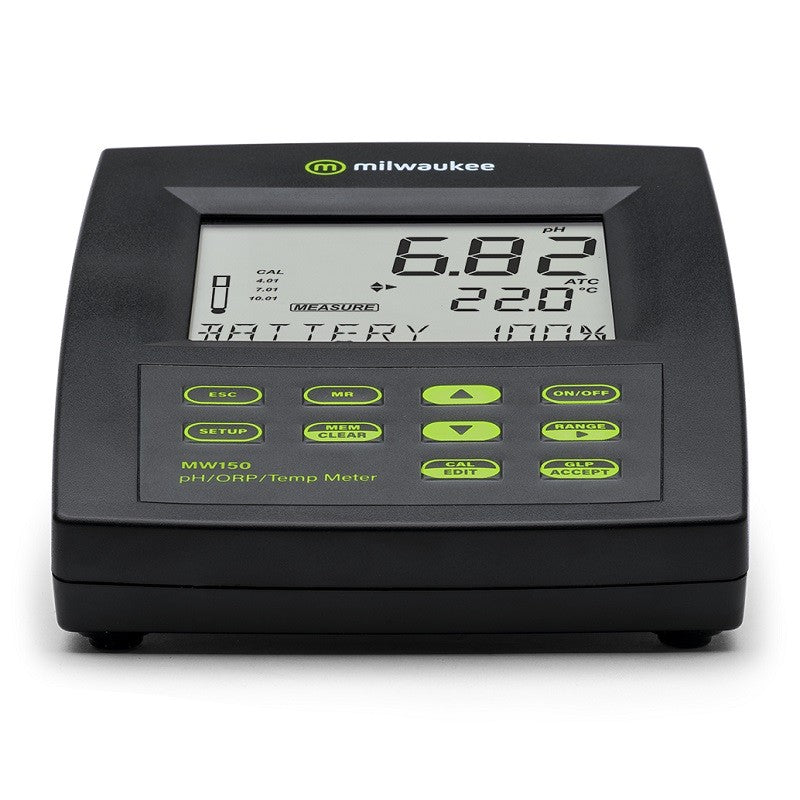 Appareil de paillasse MW150 pour pH, ORP et température