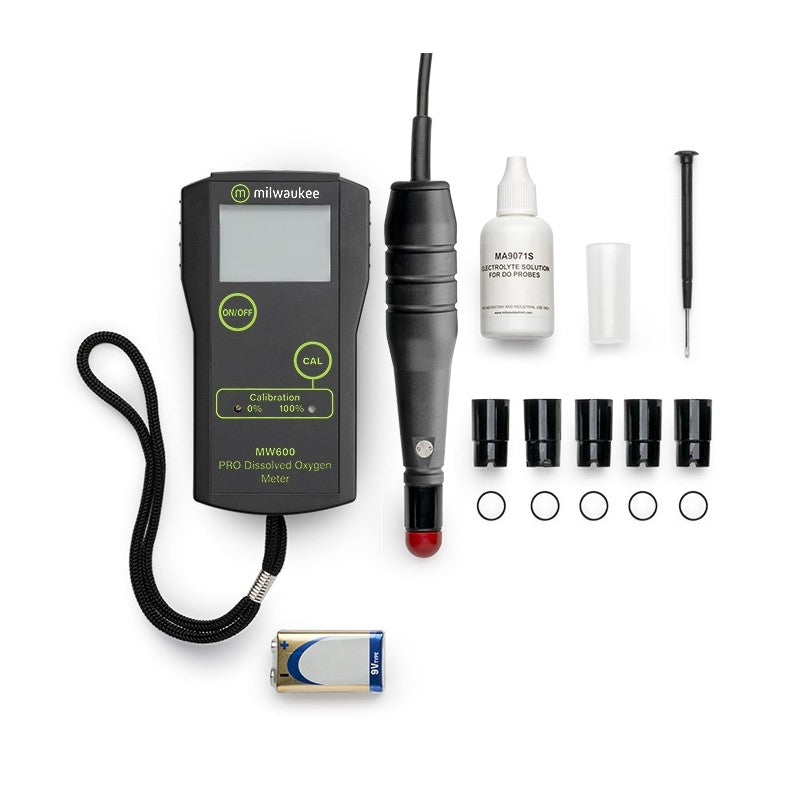 MW600 Oxymètre dissous (0,0 à 19,9 mg/L)