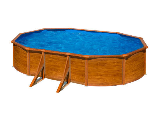 Piscine amovible Pacific de forme ovale 610x375x122 cm