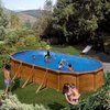 Piscine amovible Pacific de forme ovale 610x375x122 cm