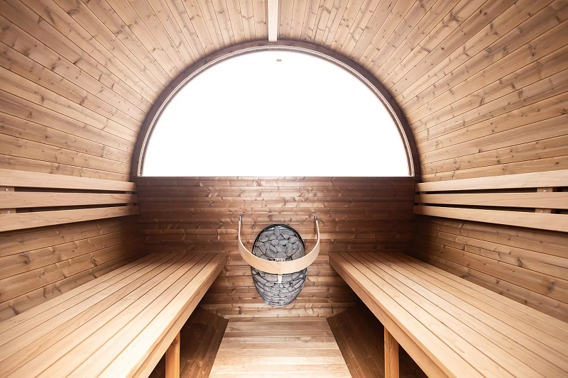 Espace bien-être extérieur tonneau 2 personnes Barrel Sauna 225