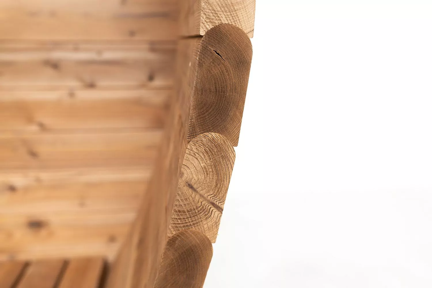 Sauna extérieur baril 4 personnes 260 cm jardin LED