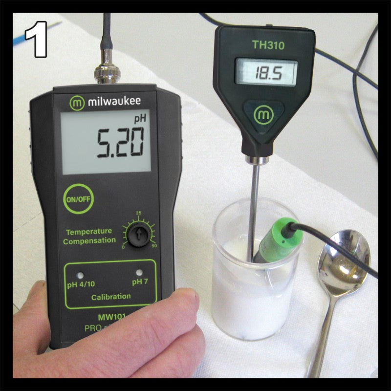 Thermomètre à piqûre pour mesurer la température de l'eau