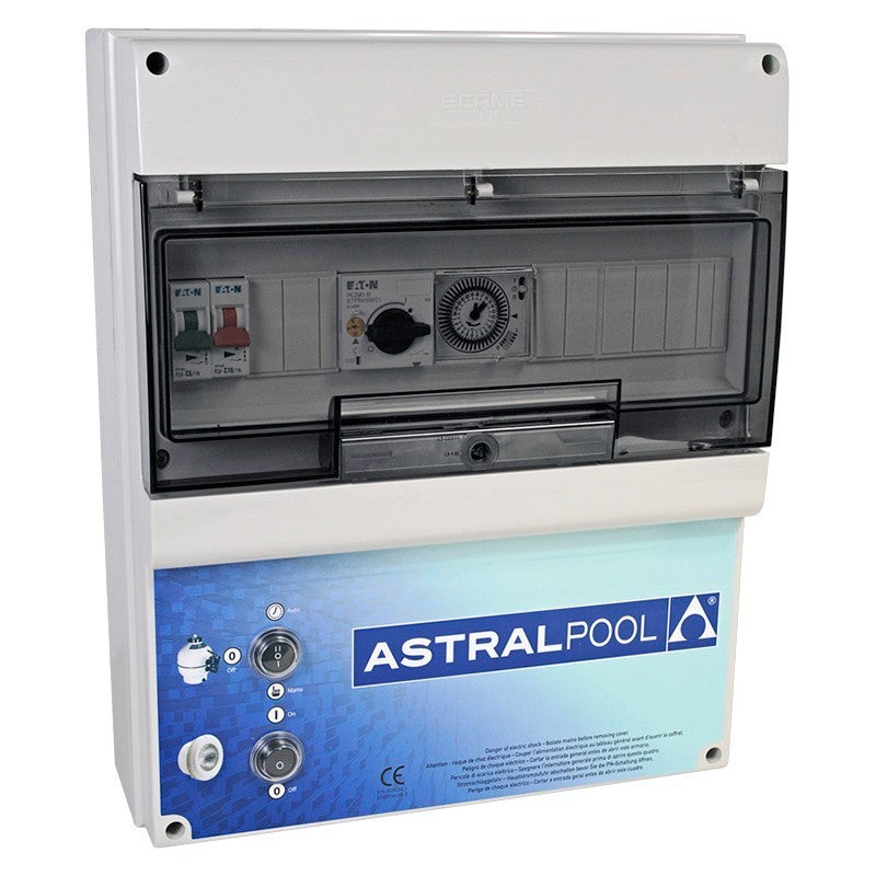 Cuadro de control para 1 bomba e iluminación 300W