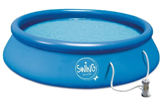 Piscine gonflable ronde 3,66 m x 91 cm avec filtre