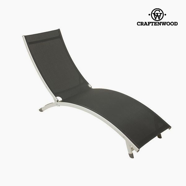 Tumbona de aluminio gris de Craftenwood