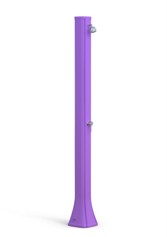 Ducha solar Big Happy morada de 40 litros
