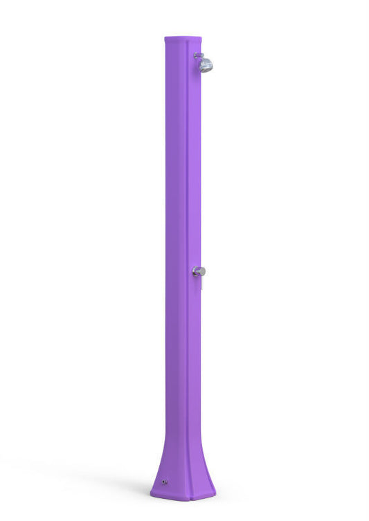 Ducha solar Big Happy morada de 40 litros
