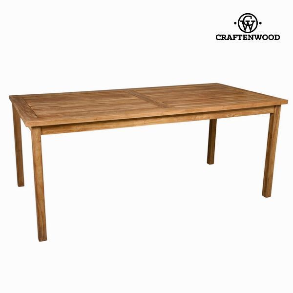 Mesa exterior de teca natural Craftenwood