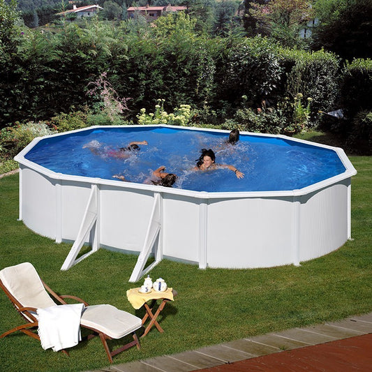 Piscine amovible ovale Fidji 610x375x120cm