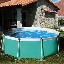 Piscine surélevée circulaire de 3,20 m x 0,80 m