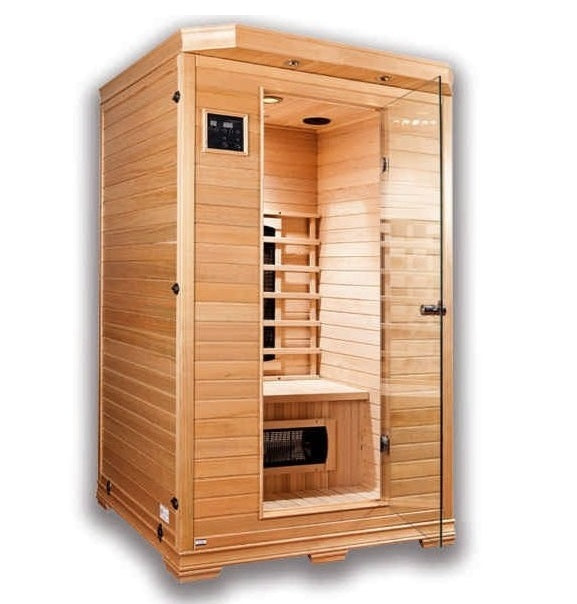 Sauna infrarrojos Grenada 2 de 120 x 120 x 194 cm