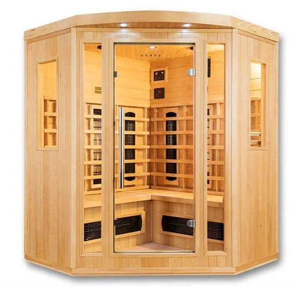 Sauna de infrarrojos Salomé de 150 x 150 x 190 cm